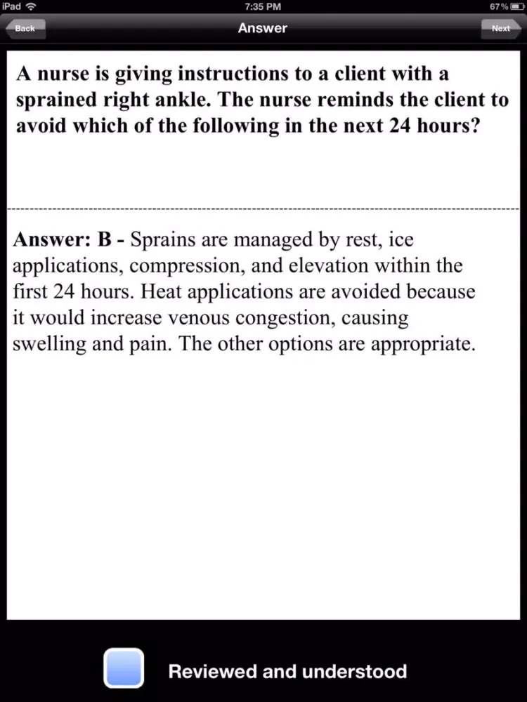 NCLEX-RN Nursing Exam Prep by Upward Mobility iPad  Screenshots