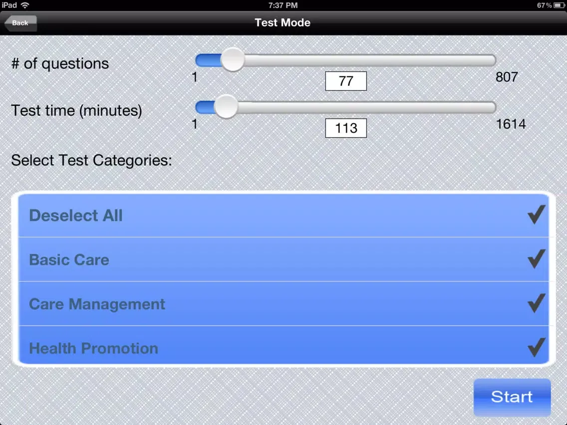 NCLEX-RN Nursing Exam Prep by Upward Mobility iPad  Screenshots