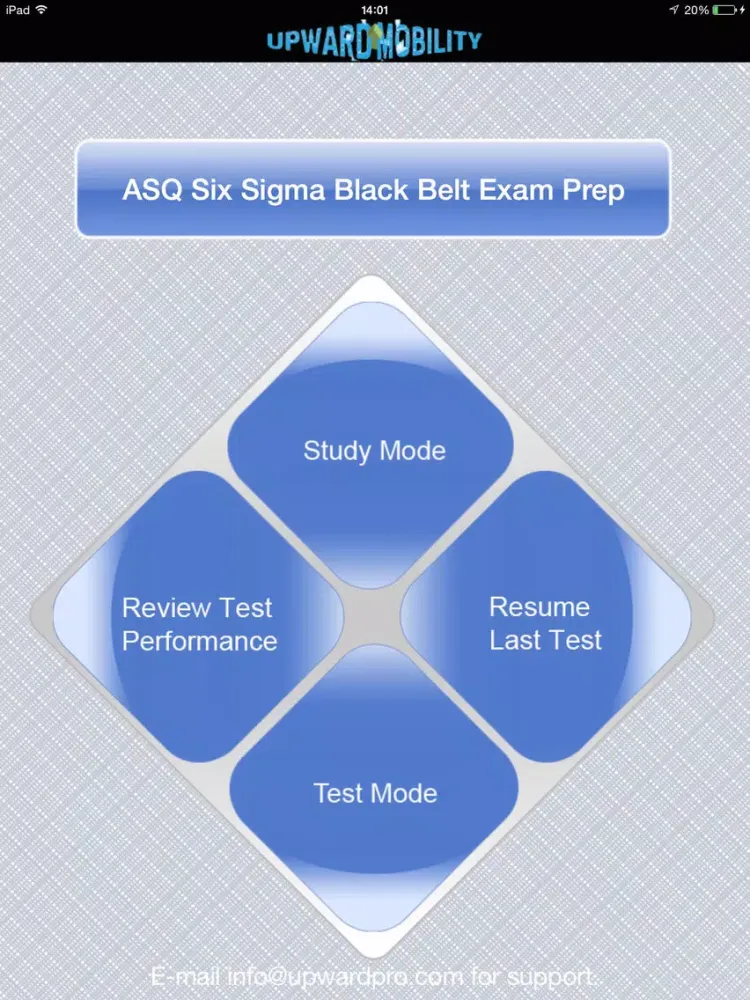 Capturas de tela do Six Sigma Black Belt Exam Prep iPad 