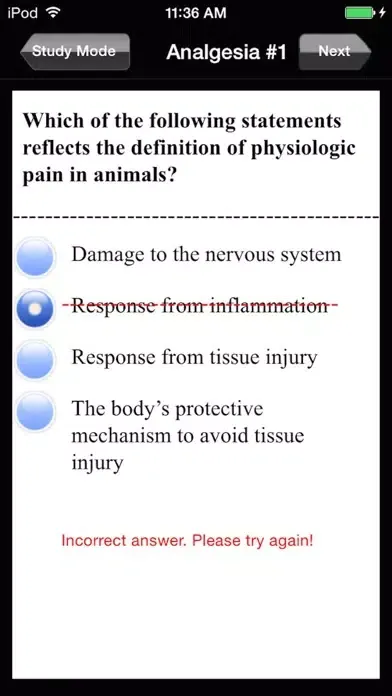 Tangkapan layar Veterinary Technician Exam Prep