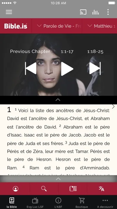 Bible Française Société Screenshots