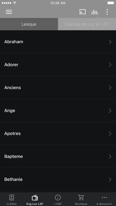Bible Française Société Screenshots