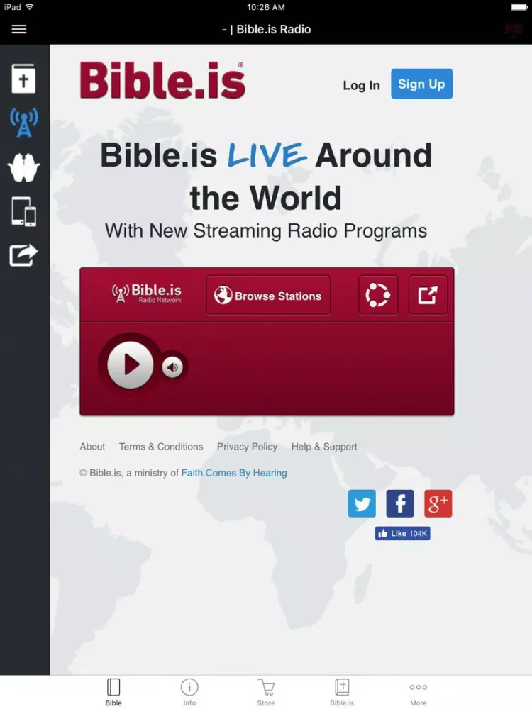 The Bible Society in Sudan iPad  স্ক্রিনশট