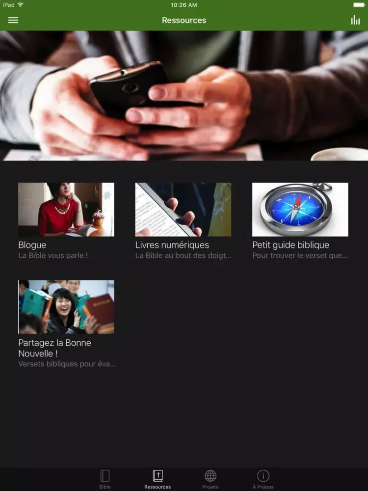 Société biblique canadienne iPad  Screenshots