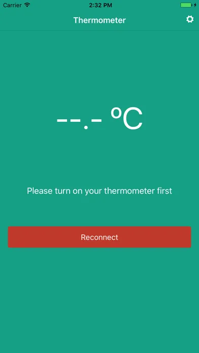 Capturas de tela do DBP Thermometer