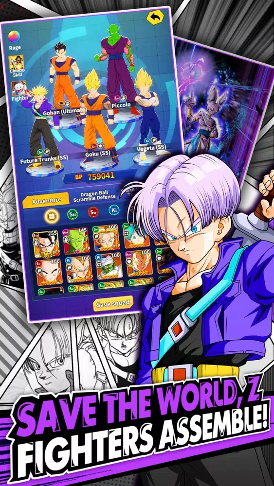 Capturas de tela do Xenoverse Fighter