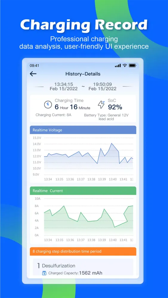 Capturas de tela do WiFi Battery Charger