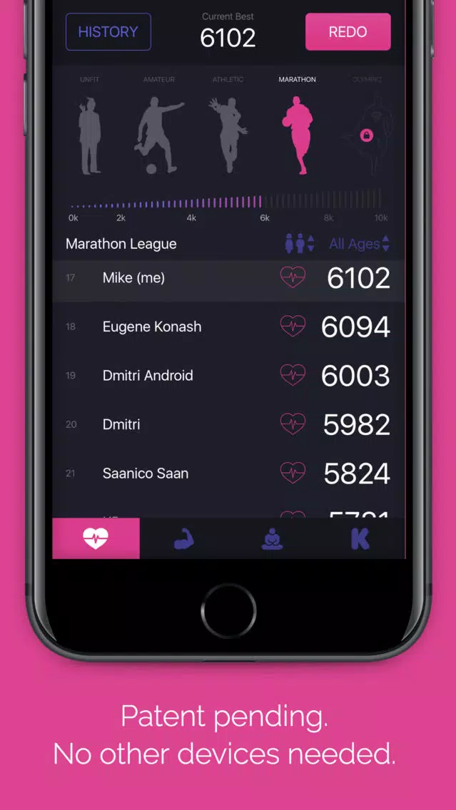 Fitness Freak, Get Your Fitness and Strength Score スクリーンショット