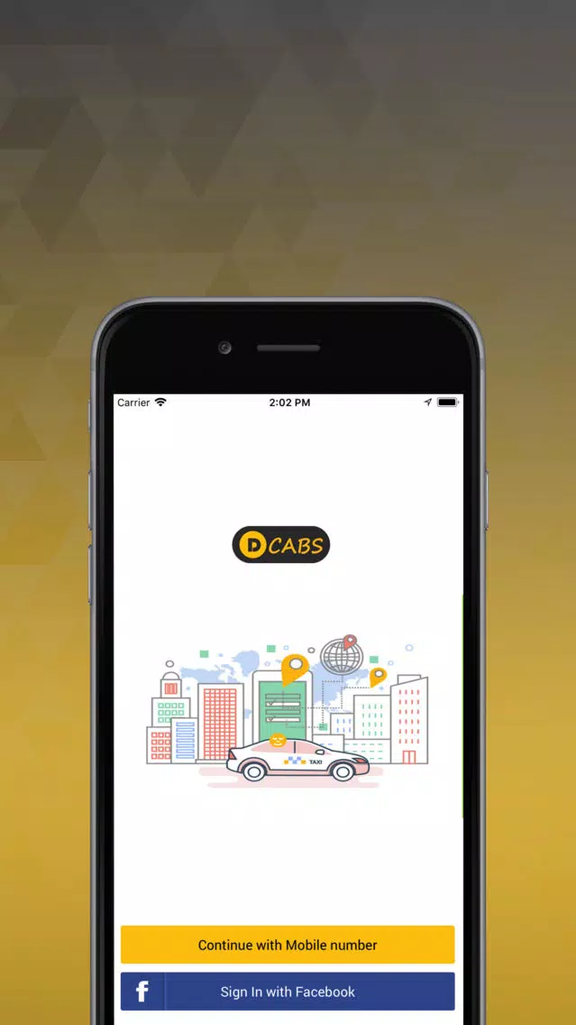 D Cabs Passenger應用截圖