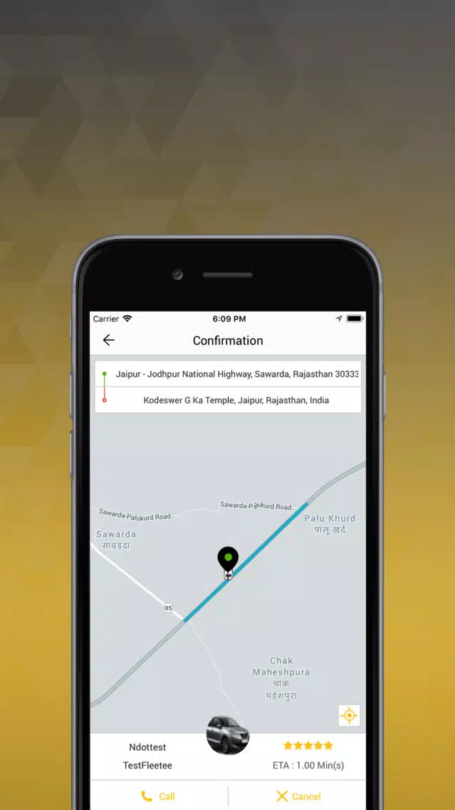 D Cabs Passenger應用截圖