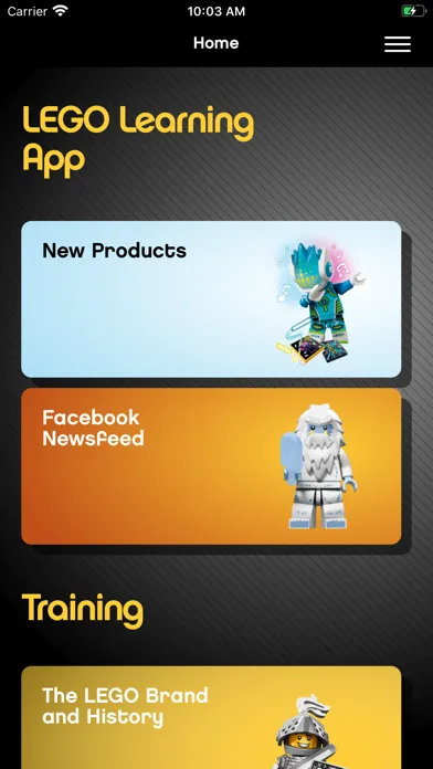 Ảnh chụp màn hình của Academy Store Onboarding App