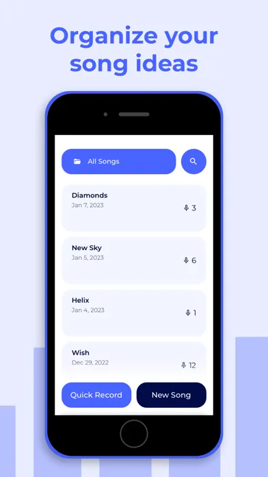 SongSnap: Song Notepad سکرین شاٹس