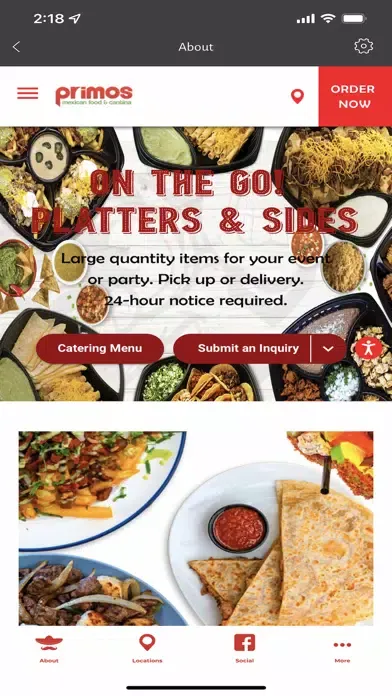 Primos Mexican Food & Cantina Ekran Görüntüleri