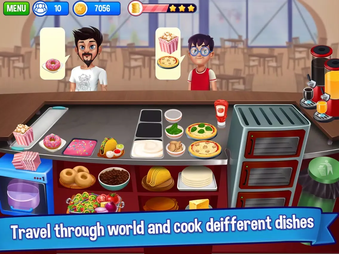 صور Cooking Empire Restaurant Game iPad 