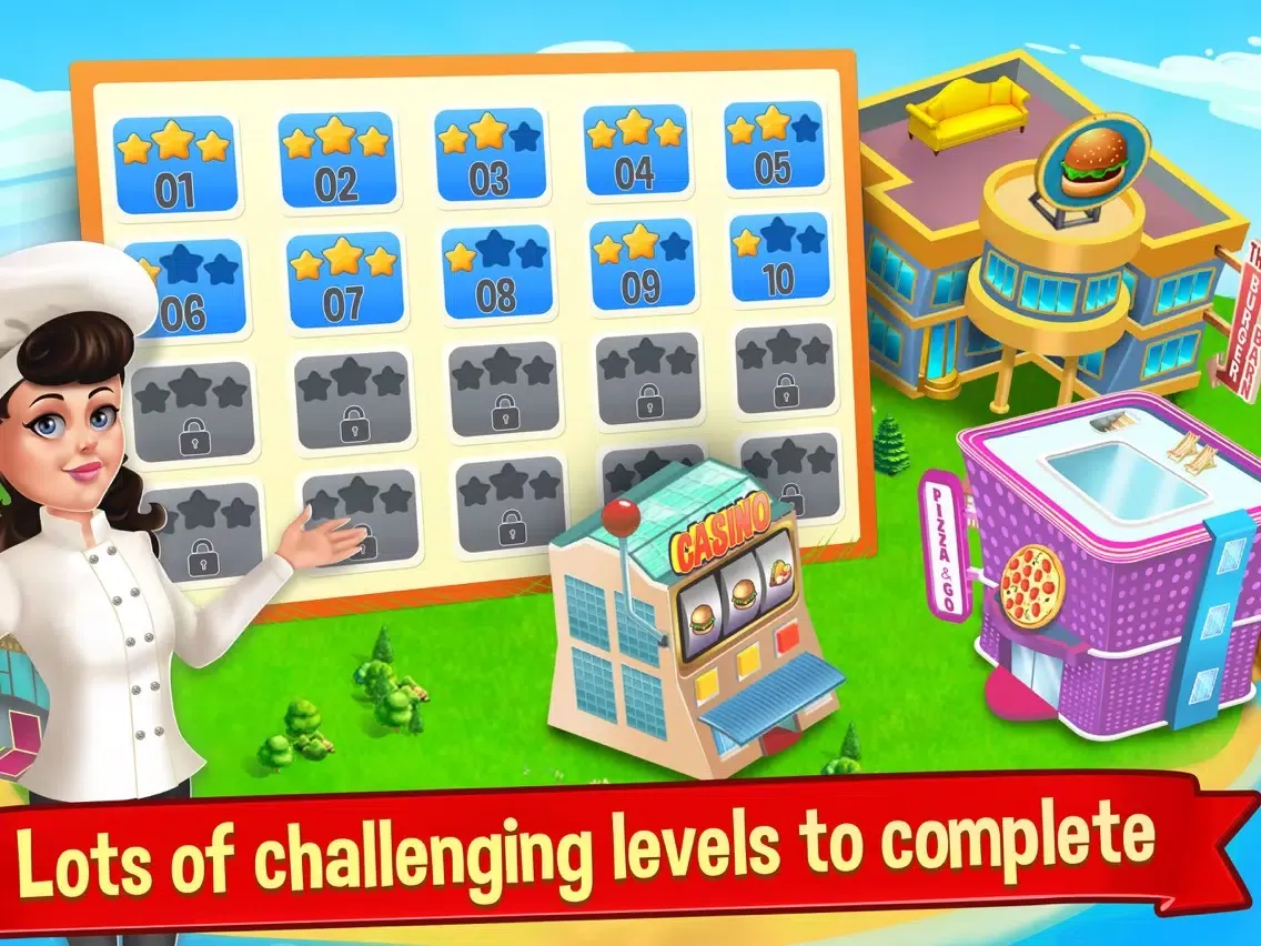 صور Cooking Empire Restaurant Game iPad 