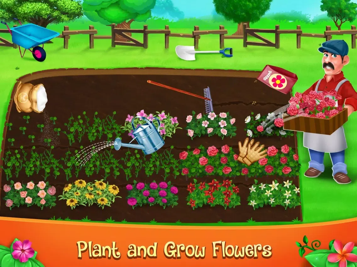 صور Garden Decoration and Cleaning iPad 