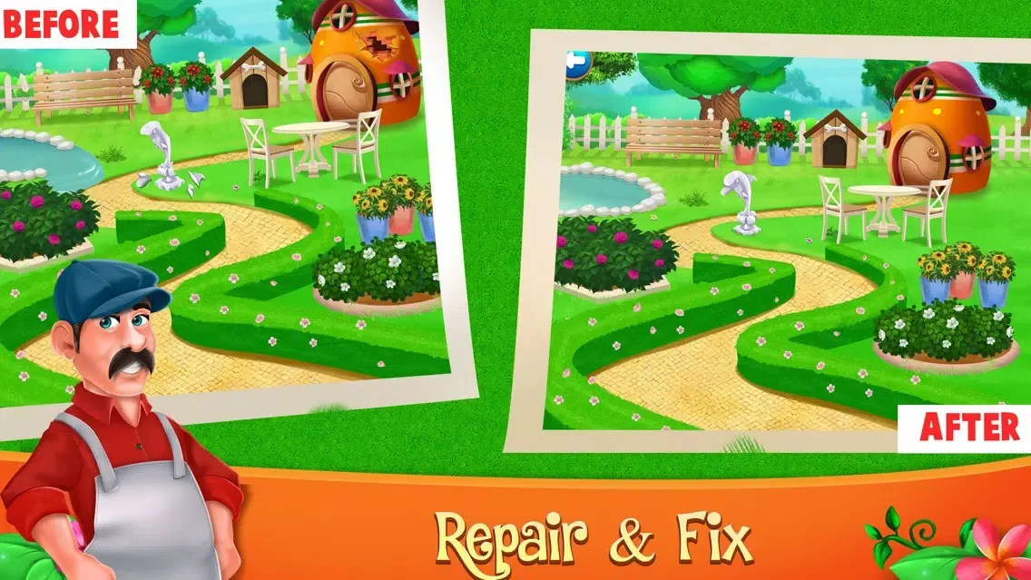 صور Garden Decoration and Cleaning
