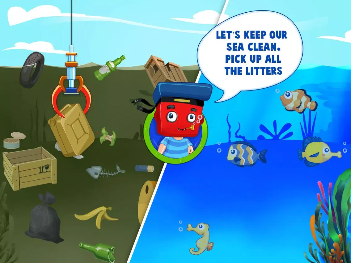 Sailor Marty Ocean Adventures iPad  स्क्रीनशॉट