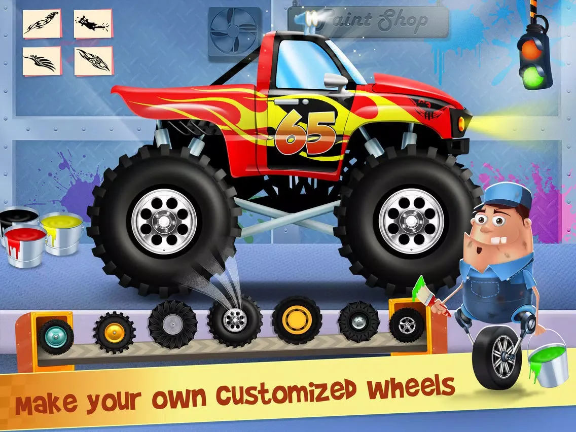 ภาพหน้าจอของ Mechanic Jon Car Repair & Wash iPad 
