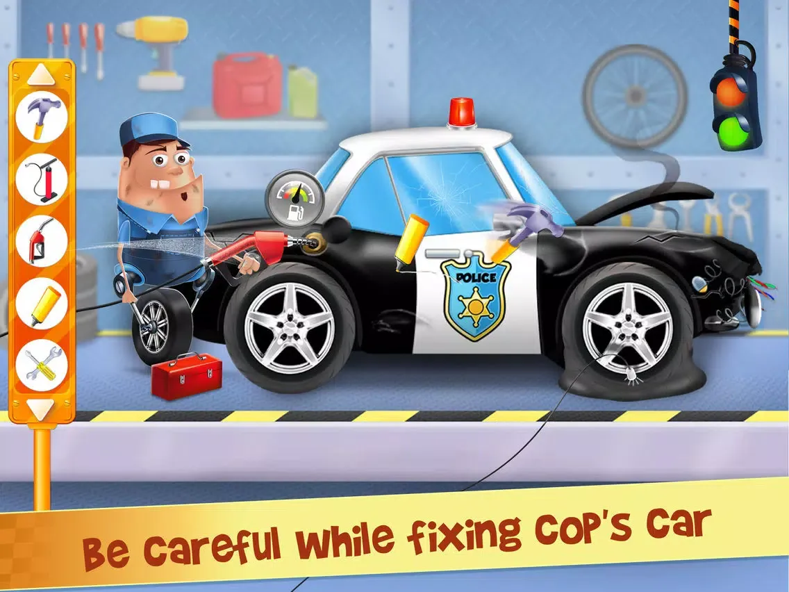 ภาพหน้าจอของ Mechanic Jon Car Repair & Wash iPad 