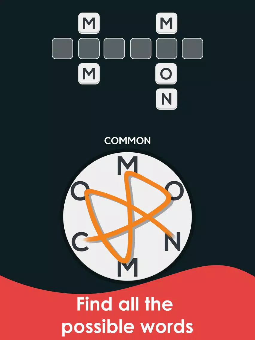 Word Monk Connect Word Puzzle iPad  Screenshots