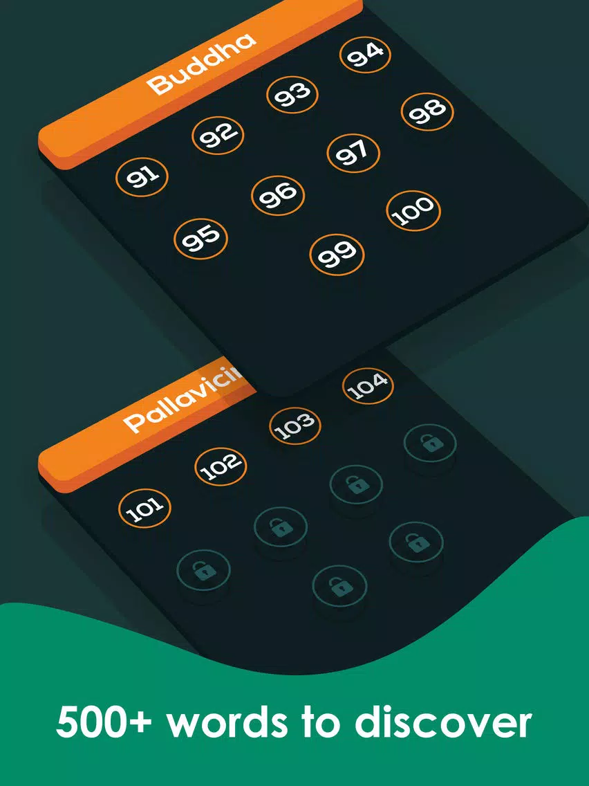 Word Monk Connect Word Puzzle iPad  Screenshots