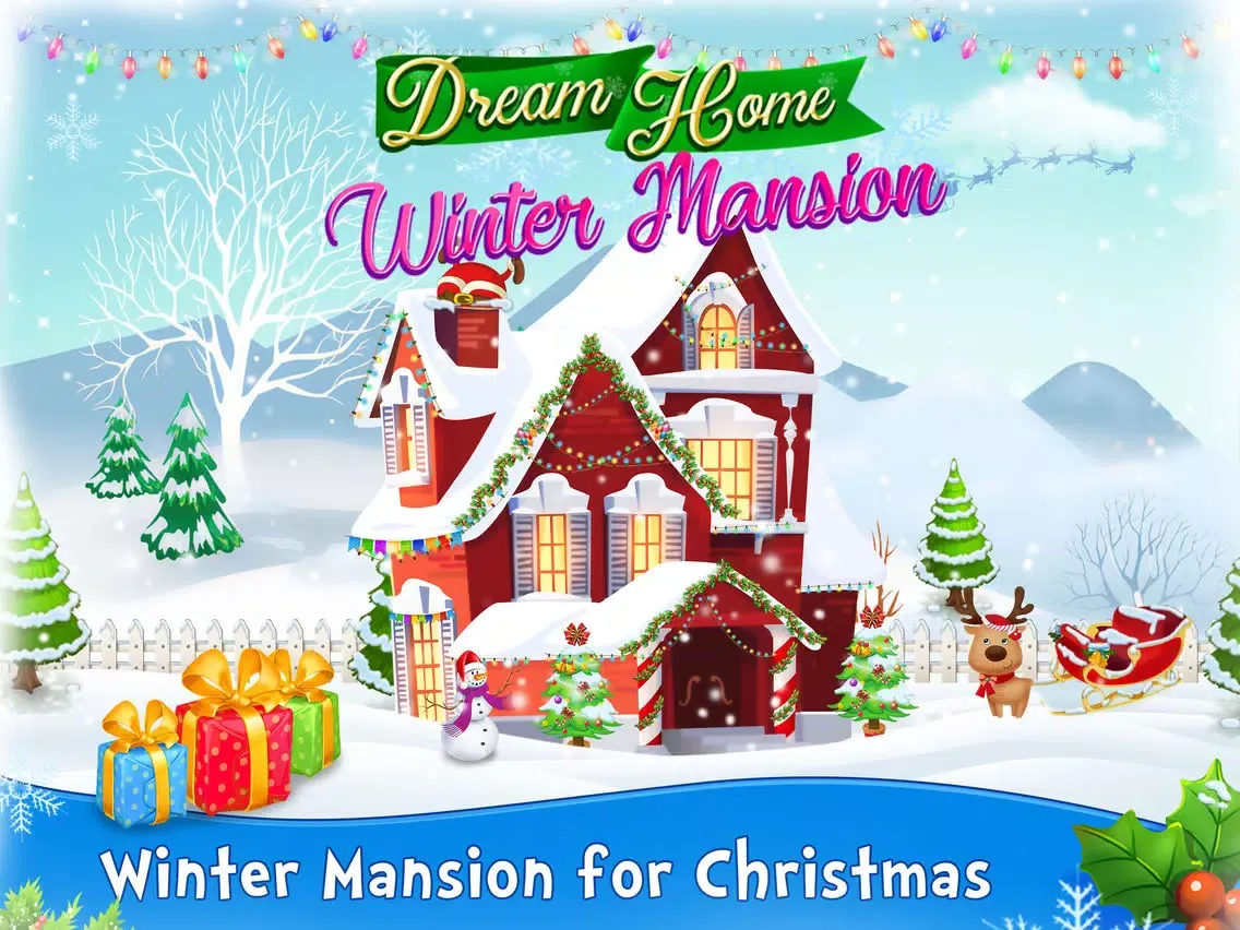 Captures d'écran de Dream Home Winter Mansion iPad 