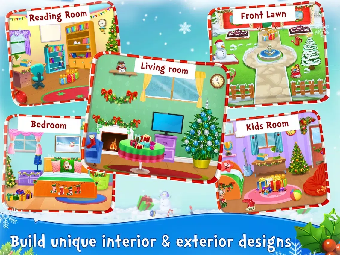 Captures d'écran de Dream Home Winter Mansion iPad 