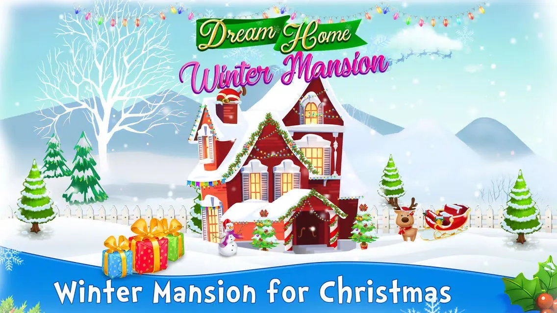 Captures d'écran de Dream Home Winter Mansion