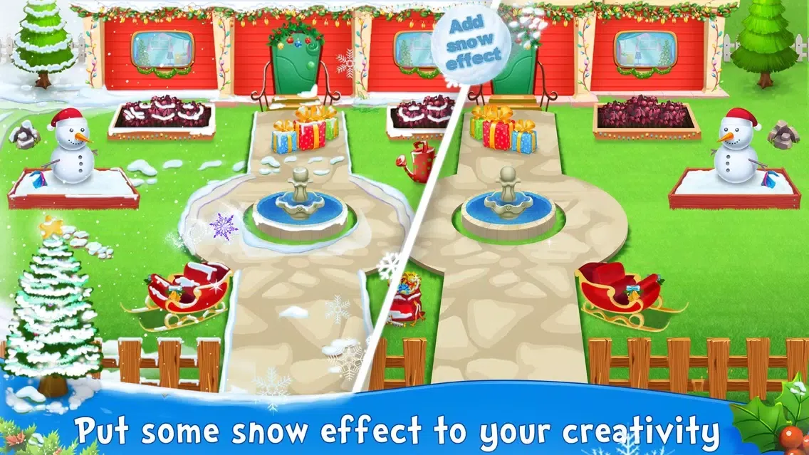 Captures d'écran de Dream Home Winter Mansion