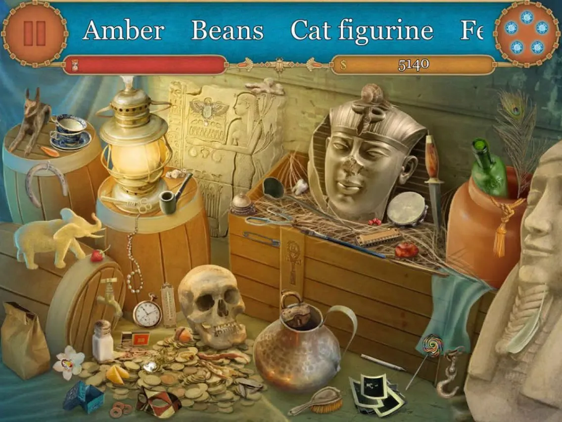 Capturas de pantalla de Secrets of Alexandria iPad 
