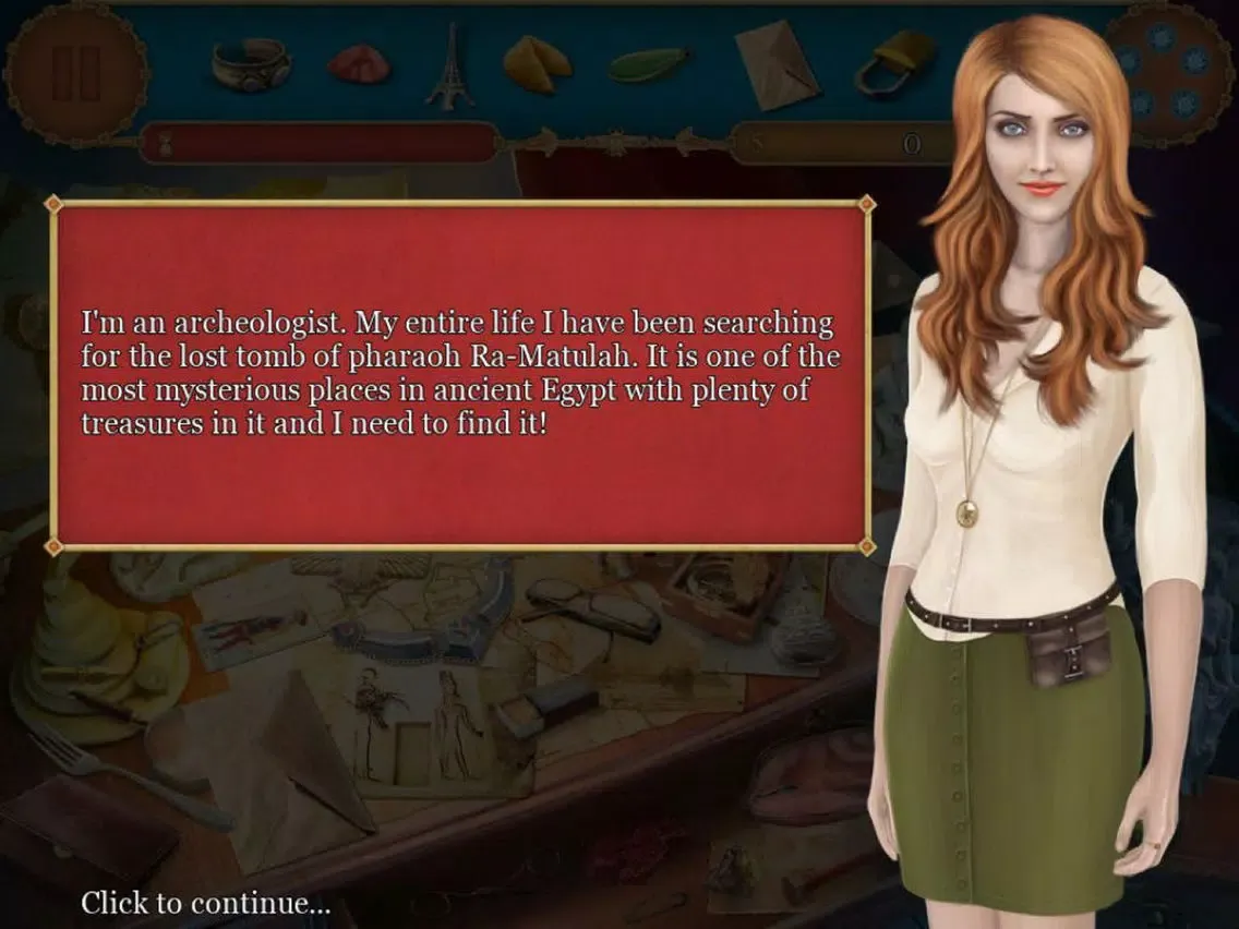 Capturas de pantalla de Secrets of Alexandria iPad 