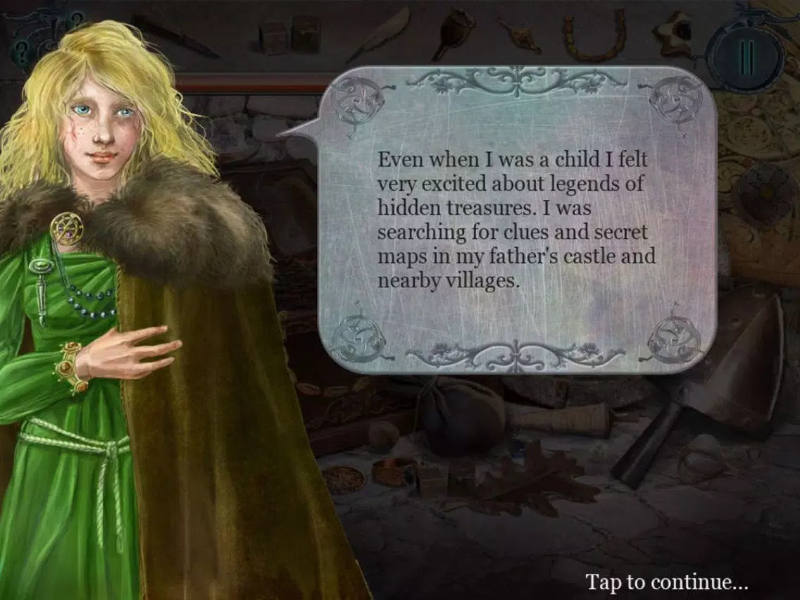 Capturas de tela do Viking Mystery iPad 