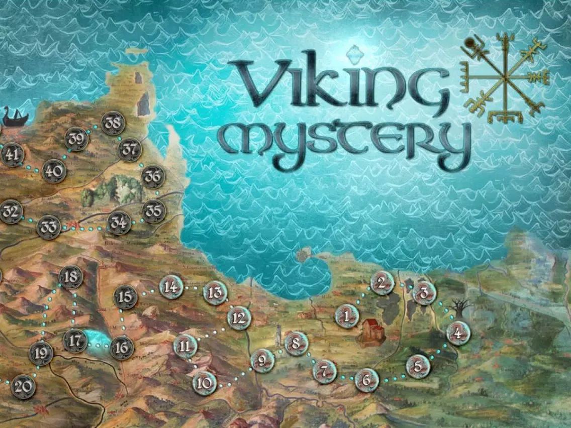 Capturas de tela do Viking Mystery iPad 