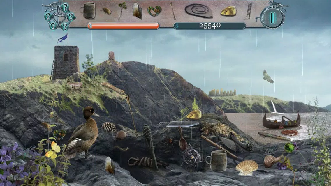 Capturas de tela do Viking Mystery