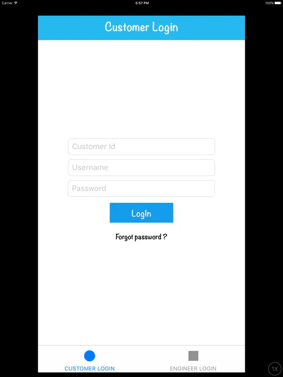 DCC Service iPad  Screenshots