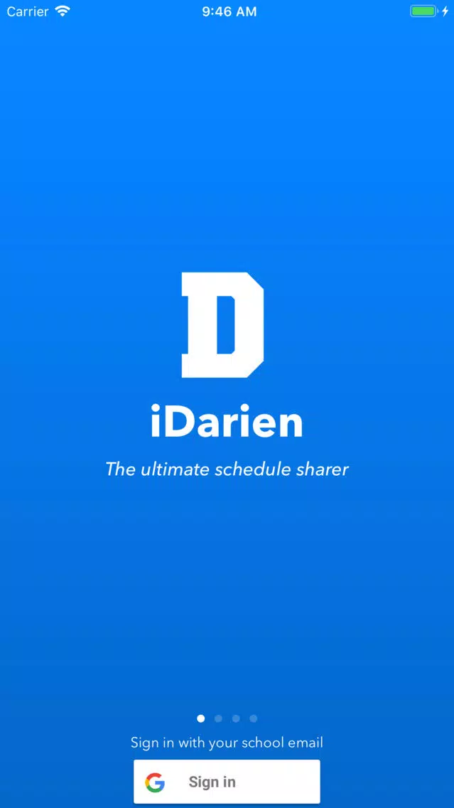 Tangkapan skrin iDarien - Darien High School