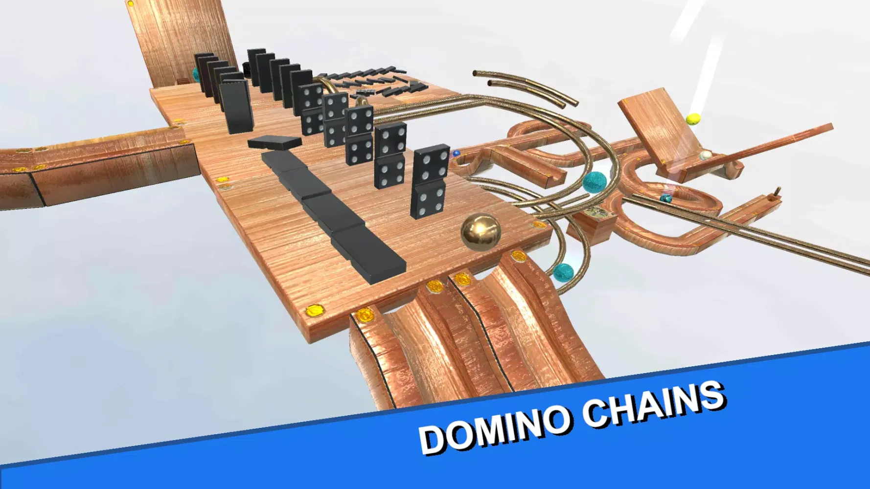 ภาพหน้าจอของ Marble run designer