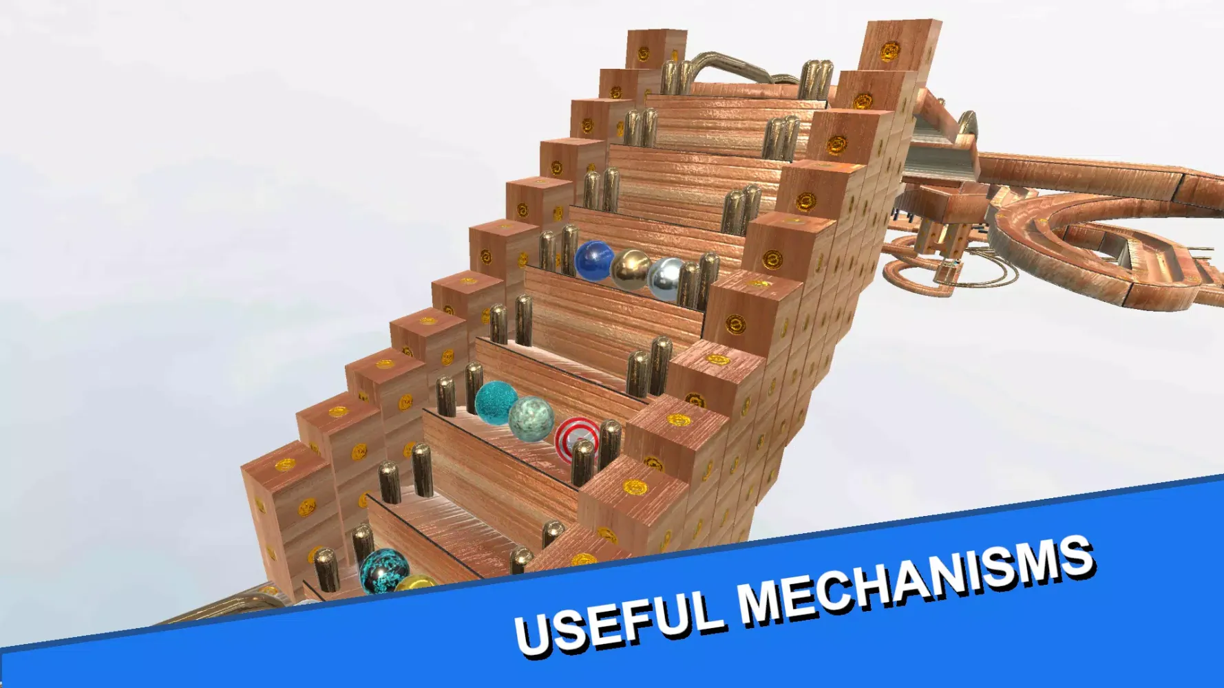ภาพหน้าจอของ Marble run designer