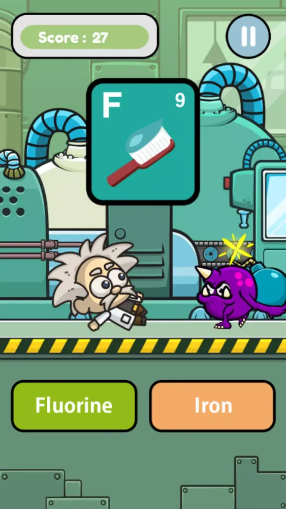 Capturas de pantalla de Periodic Table Battle