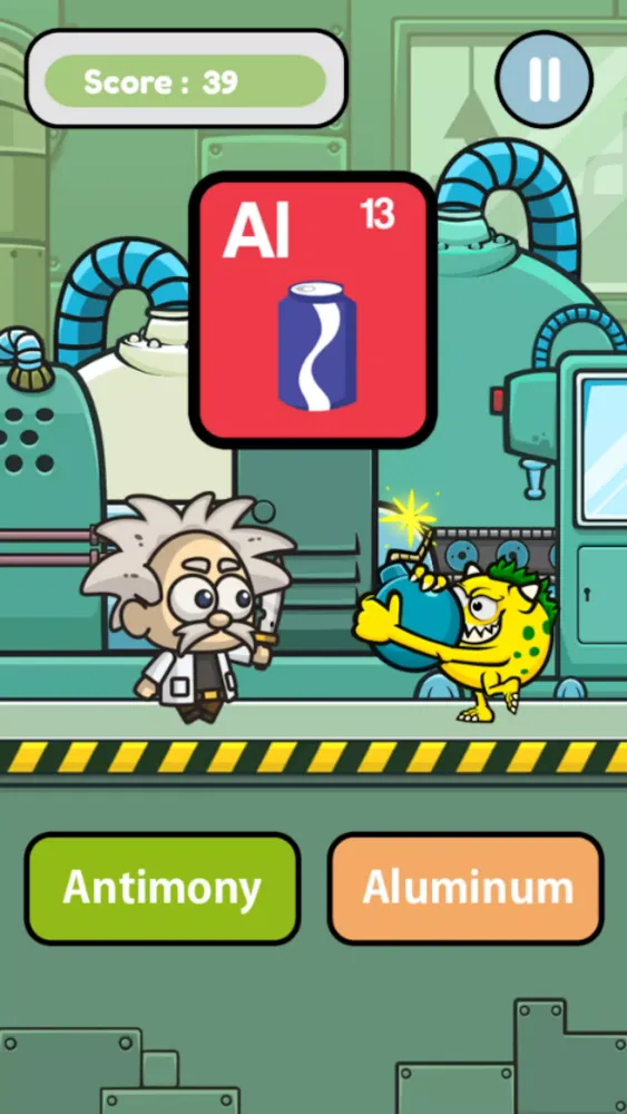 Capturas de pantalla de Periodic Table Battle