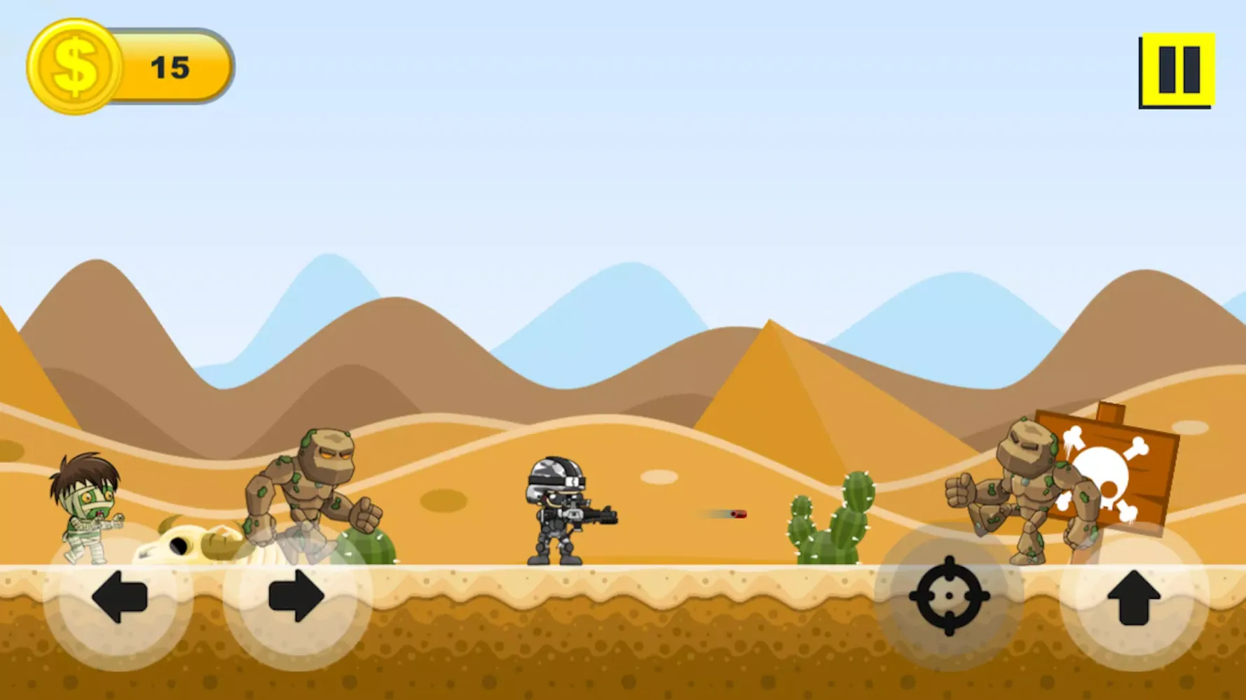 Soldier 2D 스크린샷