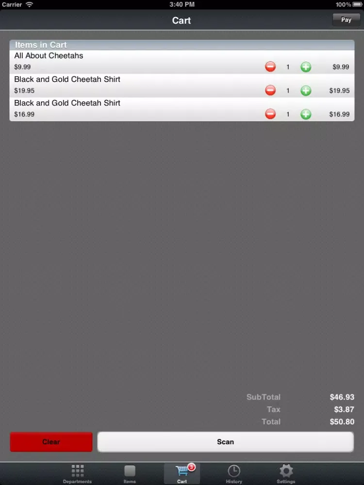 CheetahSwipe iPad  스크린샷