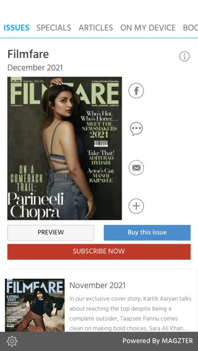 Filmfare Magazine應用截圖