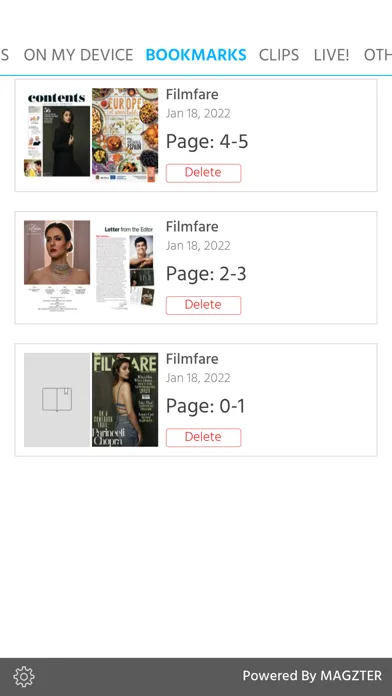 Filmfare Magazine應用截圖