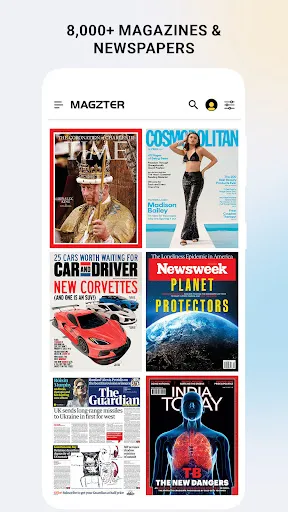 Magzter: Magazines, Newspapers スクリーンショット