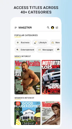 Magzter: Magazines, Newspapers スクリーンショット