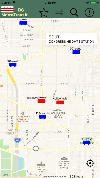 MetroTransit DC 스크린샷
