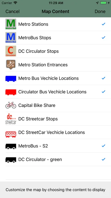 MetroTransit DC 스크린샷