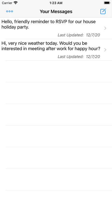 Frequent Messages - SMS&Email应用截图